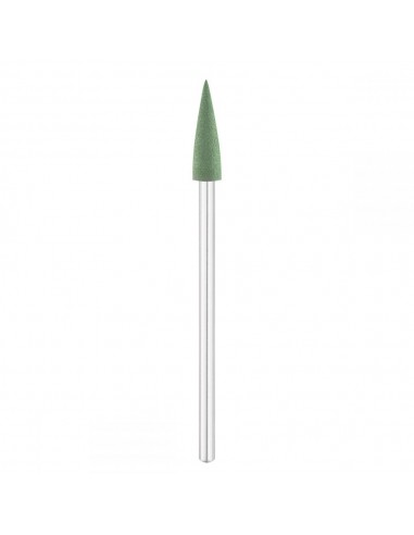 ZN.  Frez Exo gumowy zielony stożek 4mm