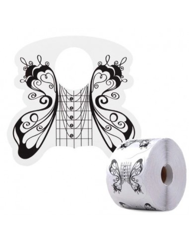 ZN.  Formy Szablony 500szt. Motyl 