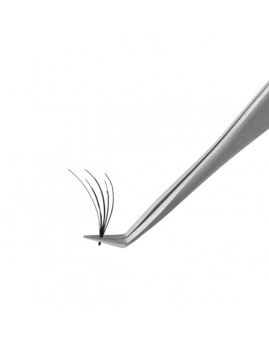 ZN.  STALEKS Pęseta do rzęs TE-40/2