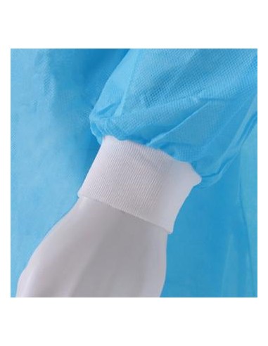 ZF.  Fartuch niejałowy niebieski z...