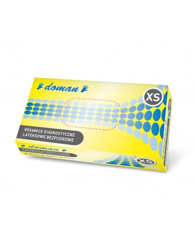 ZF.  Rękawice Lateksowe Bezpudrowe...