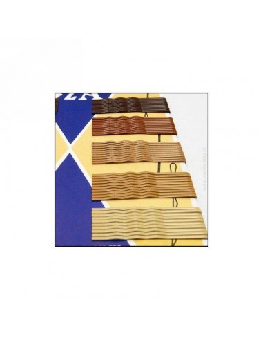 ZN.  Wsuwka Karbowana 6cm Mix Beż100szt.