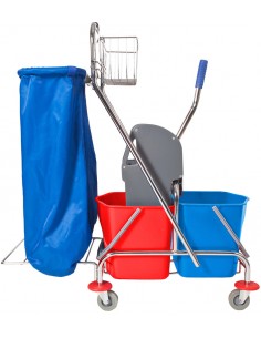 ZE.  Wózek dwuwiad. 2x17L...