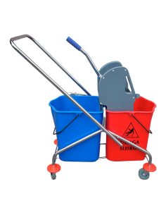 ZE.  Wózek Dwuwiadrowy z Prasą 2x23L IM-SPR-0501